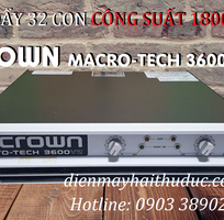 Cục đẩy Macro-Tech 3600VZ hàng nhập khẩu 32 con công suất 3600Watt