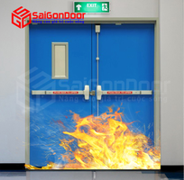 Cửa thép chống cháy an toàn cho ngôi nhà bạn