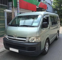 Gia đình cần bán hiace 2008, số sàn, máy dầu, x