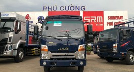 JAC N350S THÙNG MUI BẠT ĐỜI 3.49T 2022