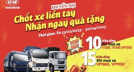 ƯU ĐÃI KHỦNG LÊN ĐẾN 15TR ĐỒNG KHI MUA VEAM