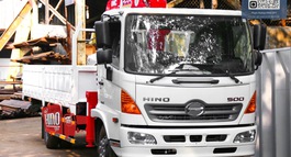 XE TẢI HINO FC9JLTC 5.2 TẤN - THÙNG 6M CẨU UNIC 344 