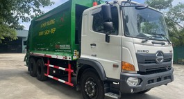 XE CUỐN ÉP RÁC HINO 22 KHỐI