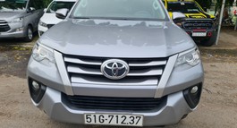 BÁN GẤP FORTUNER MÀU BẠC BIỂN TRẮNG SÀI GÒN