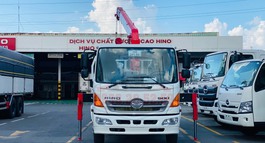 BÁN XE TẢI CẨU HINO 5T2 THÙNG LỬNG GẮN CẨU UNIC340