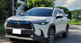 TOYOTA COROLLA CROSS HYBRID 1.8HV 2020 TRẮNG NGỌC TRAI