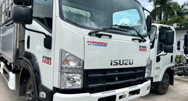 XE TẢI ISUZU FRR650 THÙNG MUI BẠT