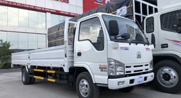 XE TẢI VM 1T9 THÙNG LỬNG DÀI 6M2 ĐỘNG CƠ ISUZU BẢO HÀNH 5 NĂM 150000KM