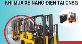 BẢNG GIÁ XE NÂNG ĐIỆN MỚI NHẤT THÁNG 10-2023