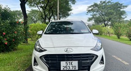 BÁN XE XE HYUNDAI I10 1.2AT, NĂM SX 2022, MÀU TRẮNG