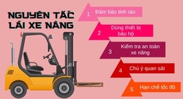 NGUYÊN TẮC LÁI XE NÂNG AN TOÀN