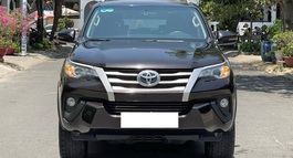 BÁN XE TOYOTA FORTUNER 2021, SỐ SÀN, MÁY DẦU, MÀU NÂU