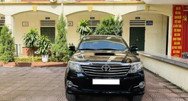 TÔI CẦN BÁN CHIẾC XE Ô TÔ TOYOTA FORTUNER 2.5G MÀU ĐEN SX 2016