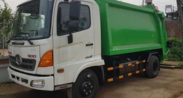 XE ÉP RÁC HINO 9 KHỐI 5 TẤN