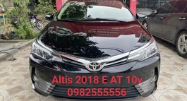 BÁN ALTIS 1.8E SX 2018 XE CỰC ĐẸP MỘT CHỦ TỪ ĐẦU