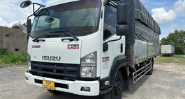 ISUZU FRR TẢI 6T3 THÙNG BẠT DÀI 6M7 XE ĐẸP ZIN