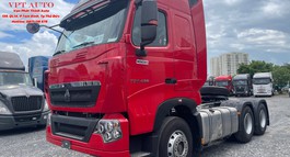 XE ĐẦU KÉO HOWO SITRAK T7H 430HP MÁY WEICHAI 2025 MẦU ĐỎ