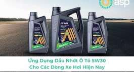 ỨNG DỤNG DẦU NHỚT Ô TÔ 5W30 CHO CÁC DÒNG XE HƠI HIỆN NAY