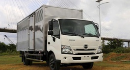 XE TẢI HINO 3.490 TẤN - THÙNG KÍN CÓ SẴN, GIAO NGAY, GIÁ THANH LÝ