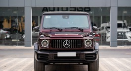 BÁN MERCEDES G63 AMG 2021 MÀU ĐỎ MẬN, CHẠY LƯỚT