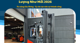 XE NÂNG ĐIỆN CŨ: KINH NGHIỆM MUA GIÁ RẺ, CHẤT LƯỢNG NHƯ MỚI 2026