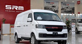 BÁN XE VAN SRM X30LP 945KG PHÍA SAU MỞ 2 CÁNH