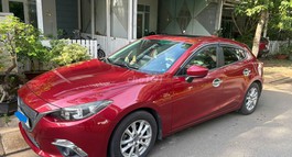 MAZDA 3 1.5 AT SẢN XUẤT 2016, MÀU ĐỎ, ODO 48.500 KM.