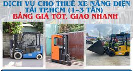 THUÊ XE NÂNG ĐIỆN 1   3 TẤN TẠI TP.HCM GIÁ TỐT, GIAO XE NHANH   GIẢI PHÁP CHO MỌI KHO HÀNG