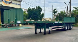 SƠ MI RƠ MOOC SÀN KÉO RÚT SOOSAN 3 TRỤC 15M KÉO DÀI 23M - CHỞ HÀNG SIÊU TRƯỜNG SIÊU TRỌNG