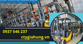 DỊCH VỤ CHO THUÊ XE NÂNG GIÁ RẺ   XE NÂNG GIA HƯNG
