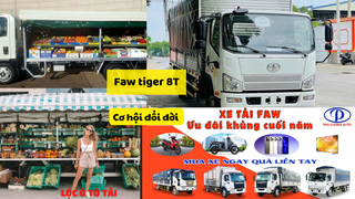 Faw tiger 8T Ưu đãi lớn nhất lên đến 30.000.000 VNĐ 