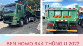 Xe ben Howo bình định thùng 14 khối giao ngay 