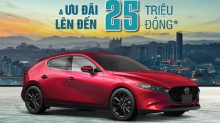 All New Mazda 3 Ưu đãi lên đến 40 triệu, Tặng bảo hiểm thân vỏ và phụ kiện...