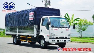 Isuzu Vĩnh Phát 1.9 tấn chuyên vào thành phố  Thùng siêu dài 6 mét 2 