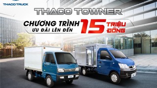 Xe tải 1 tấn máy xăng Thaco Towner 
