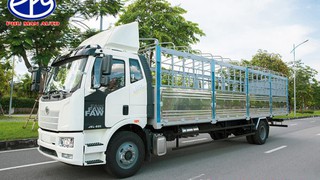 Xe tải Faw 8 tấn nhập khẩu thùng mui bạt dài 9.7 mét 