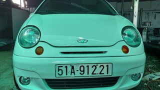 Bán Daewoo Matiz 2007 trắng 78 triệu 