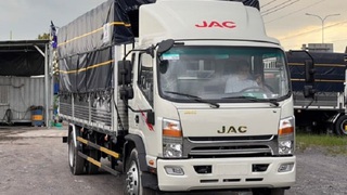 Giá xe tải Jac N900   xe JAC N900. Giá xe tải JAC N900 Plus thùng bạt...
