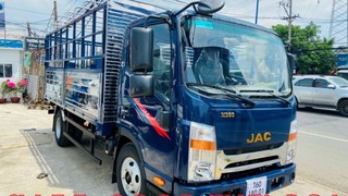 Bán xe tải Jac N350S thùng bạt 4m4. Giá xe tải JAC N350S động cơ Cummins tốt nhất...