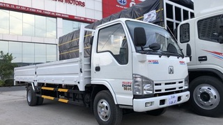 Xe tải VM 1T9 thùng lửng dài 6m2 động cơ Isuzu bảo hành 5 năm 150000Km 