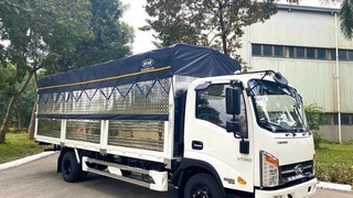 Bán xe tải Veam VT340T thùng bạt dài 6m3 giá tốt giao xe ngay 