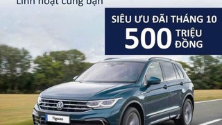 Rinh  Ngay Xế Hộp  Volkswagen Tiguan    Ưuu đãi 500 triệu 