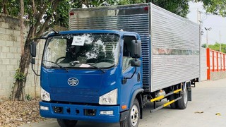 Bán xe tải Faw Tiger 8 tấn thùng kín máy Weichai 140Hp 