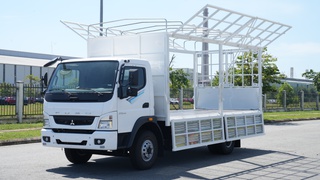 Mitsubishi Fuso FI140 tải trọng 6,7 tấn, thùng dài 5.250m siêu bền bỉ 
