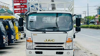 Xe tải Jac N650S.Plus thùng bạt tải 6T6 thùng dài 6m2 