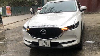 Mazda cx5 bản luxury màu trắng sản xuất 2020 chạy 48000km, 