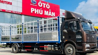 Bán xe tải Faw nhập khẩu 7t5 thùng dài 9m7 mới 2024 có sẵn giao ngay 