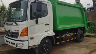 Xe ép rác HINO 9 khối 5 tấn 