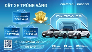 Omoda c5 bảo hành xe và động cơ lên đến 10 năm hoặc 1 triệu km 