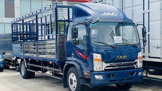 Bán xe tải JAC N900 thùng bạt tiêu chuẩn 7m động cơ Cummins giao xe ngay 